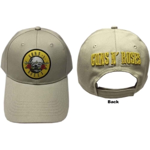 Guns N Roses - Circle Logo Sand Baseball C in the group MERCHANDISE / Merch / Hårdrock at Bengans Skivbutik AB (4395756)