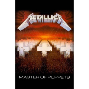 Metallica - Master Of Puppets Textile Poster in the group MERCHANDISE / Merch / Hårdrock at Bengans Skivbutik AB (4398180)