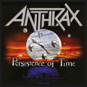 Anthrax - Persistence Of Time Standard Patch in the group MERCHANDISE / Merch / Hårdrock at Bengans Skivbutik AB (4398199)