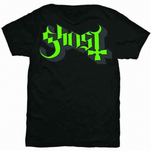 Ghost - Ghost Unisex T-Shirt: Green/Grey Keylin in the group OTHER / Övrigt / at Bengans Skivbutik AB (4398249)