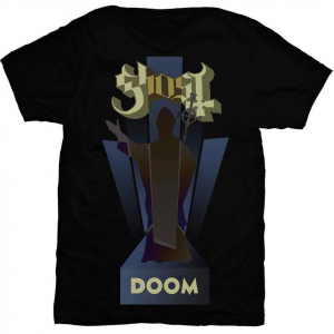 Ghost - Ghost Unisex T-Shirt: Doom (black) in the group OTHER / Övrigt / at Bengans Skivbutik AB (4398251)