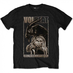 Volbeat - Volbeat Unisex T-Shirt: Boogie Goat (bla in the group OTHER / Övrigt /  at Bengans Skivbutik AB (4399042)