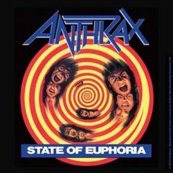 Anthrax - State Of Euphoria Individual Coaster in the group MERCHANDISE / Merch / Hårdrock at Bengans Skivbutik AB (4400343)