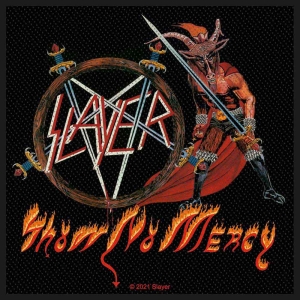 Slayer - Show No Mercy Standard Patch in the group MERCHANDISE / Merch / Hårdrock at Bengans Skivbutik AB (4400364)