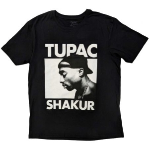 Tupac - Unisex T-Shirt: Eyes Closed (Large) in the group OTHER / MK Test 6 at Bengans Skivbutik AB (4400402)
