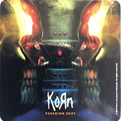 Korn - Paradigm Shift Individual Cork Coaster in the group MERCHANDISE / Merch / Hårdrock at Bengans Skivbutik AB (4400411)