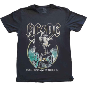 Ac/Dc - Ftatr Yellow Outlines Uni Bl   (XL) in the group MERCHANDISE / T-shirt / Heavy Metal at Bengans Skivbutik AB (4400424)
