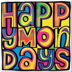 Happy Mondays - Fridge Magnet: Dayglo Logo in the group CDON - Exporterade Artiklar_Manuellt / Merch_CDON_exporterade at Bengans Skivbutik AB (4400478)