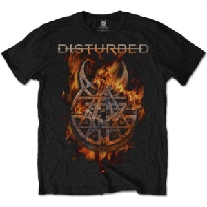 Disturbed - Unisex T-Shirt: Burning Belief (XX-Large in the group Minishops / Disturbed at Bengans Skivbutik AB (4400529)