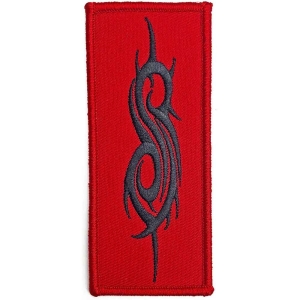 Slipknot - Black Tribal Sigil Woven Patch in the group MERCHANDISE / Merch / Hårdrock at Bengans Skivbutik AB (4400555)