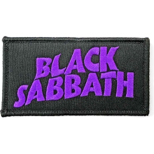 Black Sabbath - Wavy Logo Woven Patch in the group MERCHANDISE / Merch / Hårdrock at Bengans Skivbutik AB (4400562)