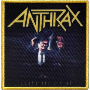 Anthrax - Among The Living Printed Patch in the group MERCHANDISE / Merch / Hårdrock at Bengans Skivbutik AB (4400567)