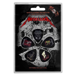 Metallica - Guitars Plectrum Pack in the group MERCHANDISE / Merch / Hårdrock at Bengans Skivbutik AB (4400611)