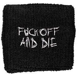 Darkthrone - Fabric Wristband: Fuck Off And Die (Loos in the group CDON - Exporterade Artiklar_Manuellt / Merch_CDON_exporterade at Bengans Skivbutik AB (4400661)