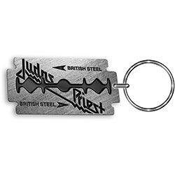 Judas Priest - Keychain: British Steel (Enamel In-Fill) in the group CDON - Exporterade Artiklar_Manuellt / Merch_CDON_exporterade at Bengans Skivbutik AB (4400804)