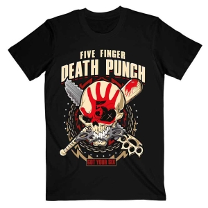 Five Finger Death Punsch - Zombie Kill Uni Bl T-Shirt  (XL) in the group MERCHANDISE / T-shirt / Heavy Metal at Bengans Skivbutik AB (4400881)