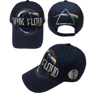 Pink Floyd - Dsotm Album Distress Navy Baseball C in the group MERCHANDISE / Merch / Pop-Rock at Bengans Skivbutik AB (4400907)