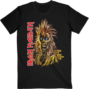 Iron Maiden - First Album 2 Uni Bl    in the group MERCHANDISE / T-shirt / Hårdrock at Bengans Skivbutik AB (4400951)