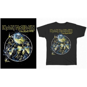 Iron Maiden - Live After Death Uni Bl    (L) in the group MERCHANDISE / T-shirt / Heavy Metal at Bengans Skivbutik AB (4400968)
