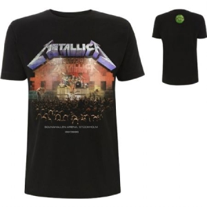 Metallica - Unisex T-Shirt: Stockholm '86. (Back Print) (Large) in the group OTHER / MK Test 6 at Bengans Skivbutik AB (4401039)