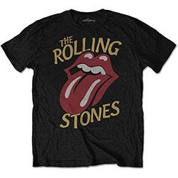 The Rolling Stones - Unisex T-Shirt: Vintage Typeface (Small) in the group OTHER / CDON - Exporterade Artiklar_Manuellt / T-shirts_CDON_Exporterade at Bengans Skivbutik AB (4401158)