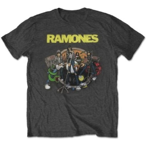 Ramones - Unisex T-Shirt: Road to Ruin (Large) in the group Minishops / Ramones at Bengans Skivbutik AB (4401163)