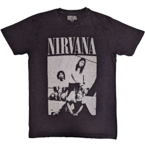 Nirvana - Unisex T-Shirt: Sitting (Distressed) (Medium) in the group OTHER / Merchandise at Bengans Skivbutik AB (4401199)