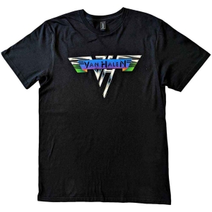 Van Halen - Original Logo Uni Bl T-Shirt in the group MERCHANDISE / T-shirt / Heavy Metal at Bengans Skivbutik AB (4401203)