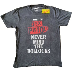 The Sex Pistols - Unisex T-Shirt: NMTB Distressed (Wash Co in the group Minishops / Sex Pistols at Bengans Skivbutik AB (4401227)