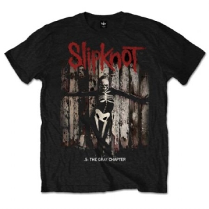 Slipknot - Unisex T-Shirt: .5: The Gray Chapter Album (X-Large) in the group CDON - Exporterade Artiklar_Manuellt / T-shirts_CDON_Exporterade at Bengans Skivbutik AB (4401246)