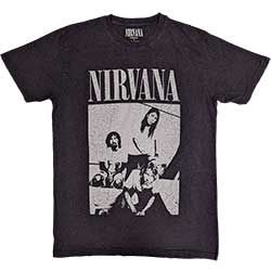 Nirvana - Unisex T-Shirt: Sitting (Distressed) (XX-Large) in the group CDON - Exporterade Artiklar_Manuellt / T-shirts_CDON_Exporterade at Bengans Skivbutik AB (4401263)
