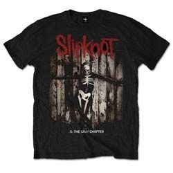 Slipknot - Unisex T-Shirt: .5: The Gray Chapter Alb in the group Minishops / Slipknot at Bengans Skivbutik AB (4401304)