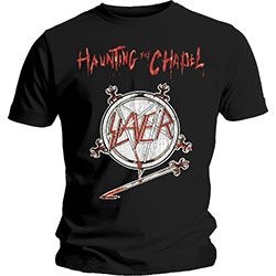 Slayer - Unisex T-Shirt: Haunting the Chapel (Small) in the group CDON - Exporterade Artiklar_Manuellt / T-shirts_CDON_Exporterade at Bengans Skivbutik AB (4401313)