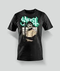Ghost - Ghost - T-Shirt Baseball in the group OTHER / Merchandise at Bengans Skivbutik AB (4401356)