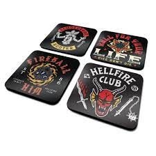 Stranger Things 4 (Hellfire Club) Coaste in the group OTHER / CDON - Exporterade Artiklar_Manuellt / Merch_CDON_exporterade at Bengans Skivbutik AB (4401390)