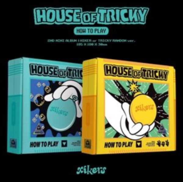 XIKERS - 2nd Mini Album (HOUSE OF TRICKY : HOW TO in the group CD / K-Pop at Bengans Skivbutik AB (4401434)