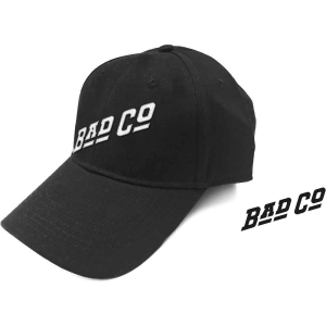 Bad Company - Slant Logo Bl Baseball C in the group MERCHANDISE / Merch / Hårdrock at Bengans Skivbutik AB (4402667)