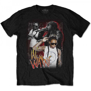 Lil Wayne - LIL WAYNE UNISEX T-SHIRT: 90S HOMAGE in the group Minishops / Lil Wayne at Bengans Skivbutik AB (4403243)