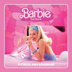 Barbie - Barbie The Movie Official Calender 2024 in the group OTHER / -Start Merch at Bengans Skivbutik AB (4405103)