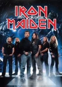 Iron Maiden - Iron Maiden 2024 Unofficial Calendar in the group MERCH / Calender 2024 at Bengans Skivbutik AB (4406341)