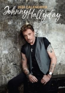 Johnny Hallyday - Johnny Hallyday 2024 Unofficial Calendar in the group MERCH / Calender 2024 at Bengans Skivbutik AB (4406343)