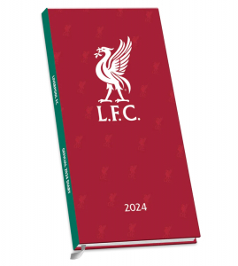 Liverpool Fc - Liverpool Fc 2024 Slim Diary in the group MERCH / Calender 2024 at Bengans Skivbutik AB (4406372)