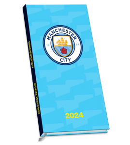 Manchester City Fc - Manchester City Fc 2024 Slim Diary in the group OTHER / MK Test 7 at Bengans Skivbutik AB (4406373)