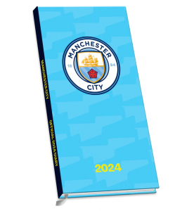 Manchester City Fc - Manchester City Fc 2024 Slim Diary in the group OTHER / -Start Merch at Bengans Skivbutik AB (4406373)