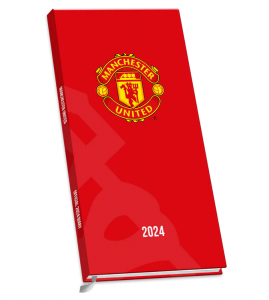 Manchester United Fc - Manchester United Fc 2024 Slim Diary in the group OTHER / MK Test 7 at Bengans Skivbutik AB (4406374)