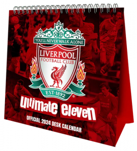 Liverpool Fc - Liverpool Fc 2024 Desk Easel in the group MERCH / Calender 2024 at Bengans Skivbutik AB (4406380)