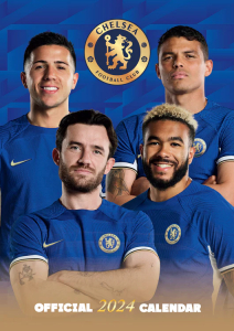 Chelsea Fc - Chelsea Fc 2024 A3 Calendar in the group MERCH / Calender 2024 at Bengans Skivbutik AB (4406389)