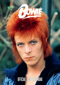 David Bowie - David Bowie 2024 A3 Calendar in the group MERCH / Calender 2024 at Bengans Skivbutik AB (4406405)