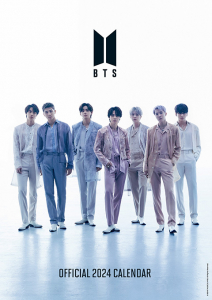 Bts - Bts 2024 A3 Calendar in the group Minishops / K-Pop Minishops / BTS at Bengans Skivbutik AB (4406413)