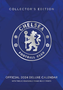 Chelsea Fc - Chelsea Fc 2024 A3 Deluxe Calendar in the group OTHER / -Start Merch at Bengans Skivbutik AB (4406421)